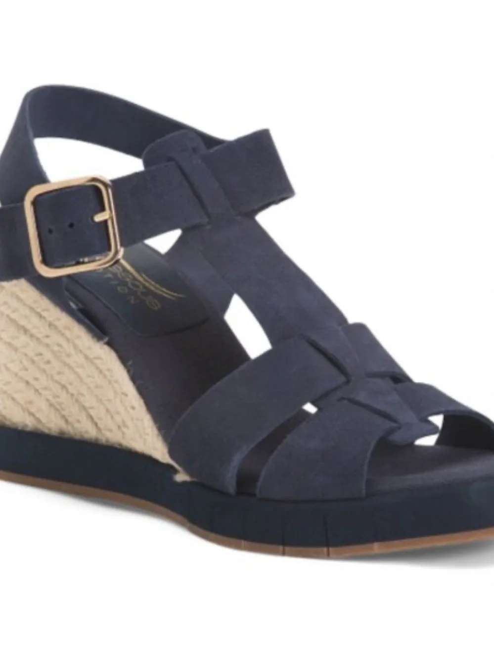 Andre Assous  Farami Sole Motion Espadrille Wedge Sandal New